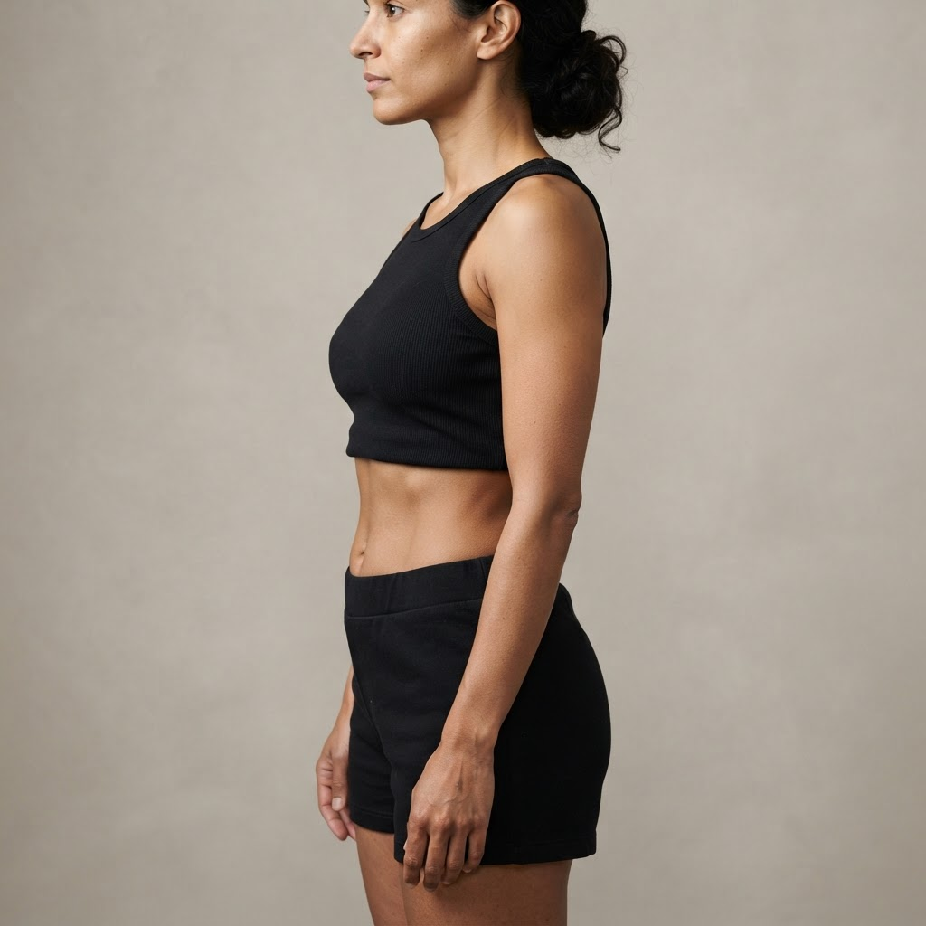 After body contouring: slimmer, more contoured midsection